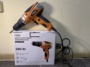 Дрель-шуруповёрт Razz td-280kr