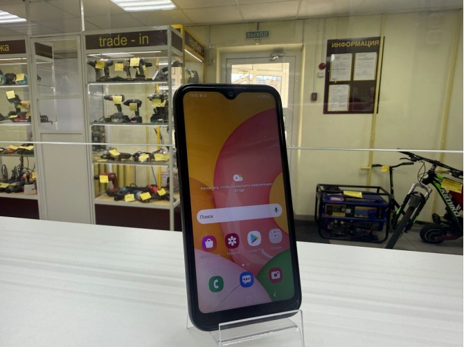 Мобильный телефон Samsung, Galaxy A015, черный
