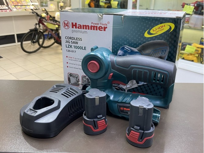 Лобзики аккумуляторный Hammer LZK 1000 LE