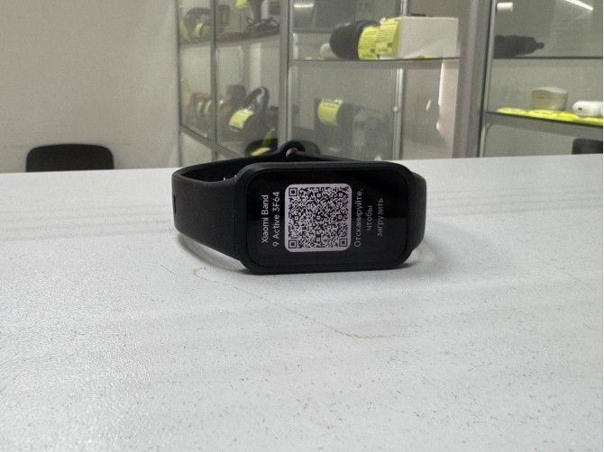 Смарт-часы или браслет Xiaomi smart band 9 avtive , Унисекс, Чёрный
