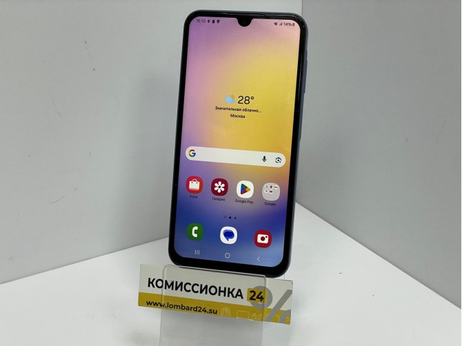 Мобильный телефон Samsung, Galaxy A25, 256 ГБ, голубой
