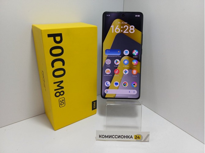 Мобильный телефон Xiaomi, Poco M8, 256 ГБ, черный