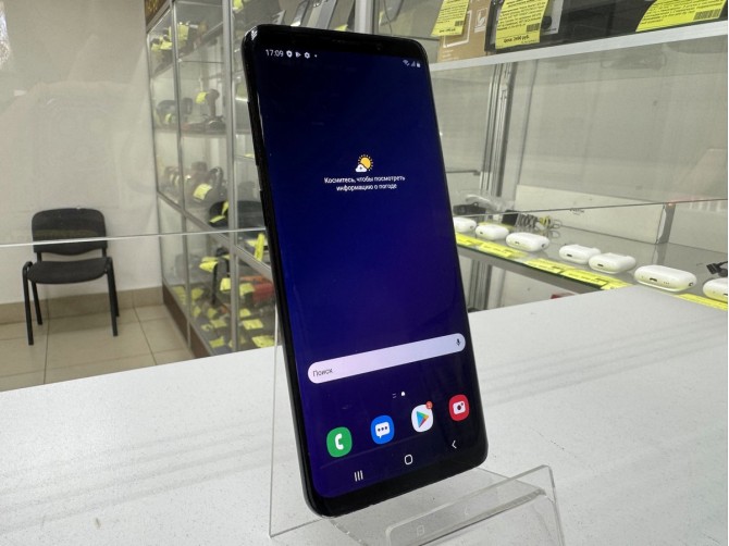 Мобильный телефон Samsung, Galaxy S9 Plus, 64 ГБ, черный