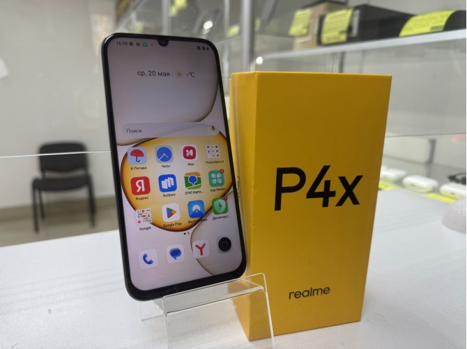 Мобильный телефон realme, P4x, 256 ГБ, синий