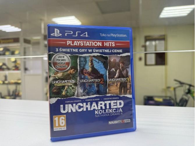 uncharted коллекция ps4 диск