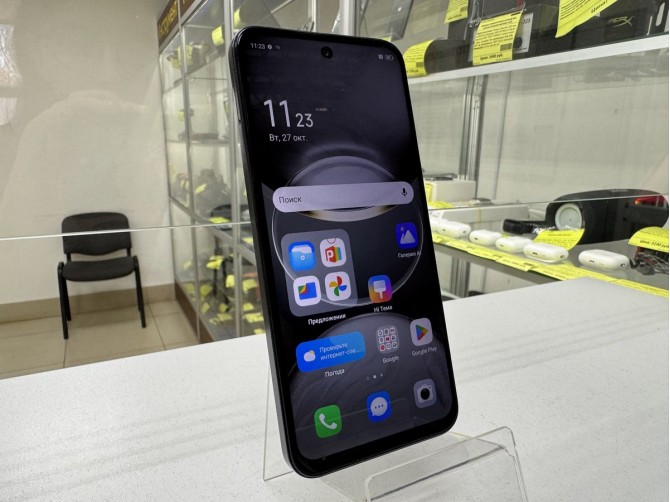 Мобильный телефон TECNO, Spark 30C, 128 ГБ, черный
