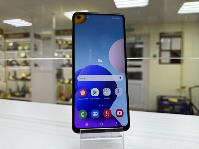 Мобильный телефон Samsung, Galaxy A21s, 32 ГБ, синий