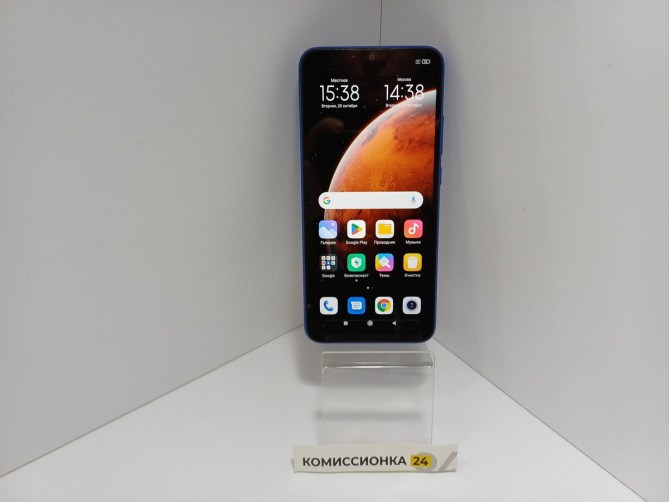 Мобильный телефон Xiaomi, Redmi 9A, 32 ГБ, синий