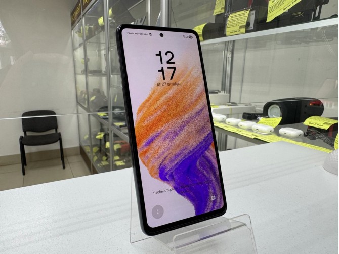 Мобильный телефон Samsung, Galaxy A53 5G, 128 ГБ, черный