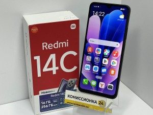 Мобильный телефон Xiaomi, Redmi 14C, 256 ГБ, черный