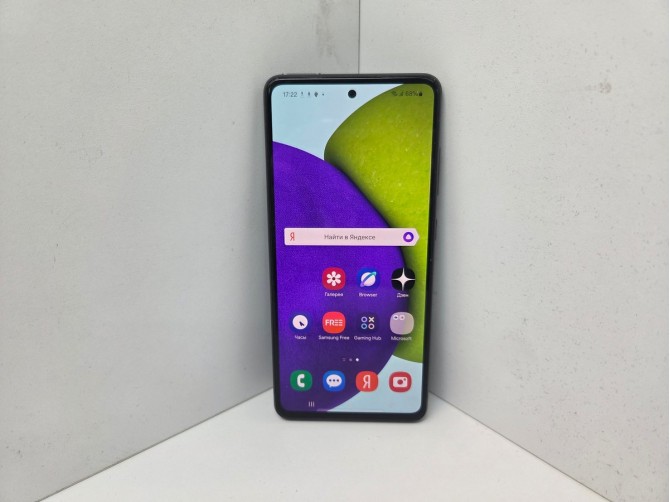 Мобильный телефон Samsung, Galaxy A52, 128 ГБ, черный