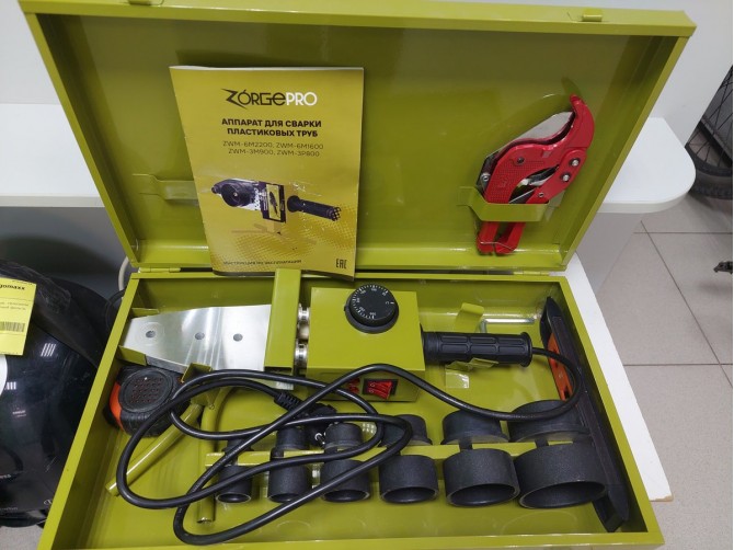 аппарат для сварки пластиковых труб Zorgepro ZWM-6M2200