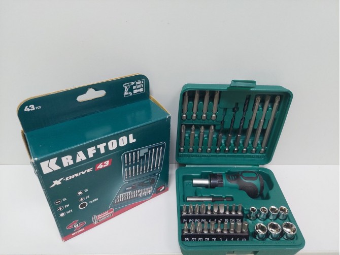 Набор инструментов Kraftool X-drive 43
